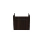 Ideal Standard i.life S 50cm Compact Wall Vanity Unit, 1 Drawer, Coffee Oak