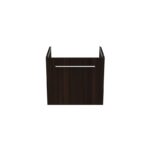 Ideal Standard i.life S 50cm Compact Wall Vanity Unit, 1 Drawer, Coffee Oak