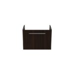 Ideal Standard i.life S 60cm Compact Wall Vanity Unit, 1 Drawer, Coffee Oak