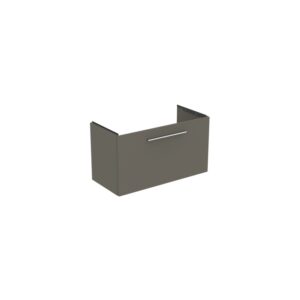 Ideal Standard i.life S 80cm Compact Wall Vanity Unit, 1 Drawer, Matt Quartz