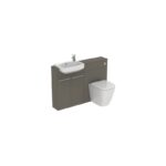 Ideal Standard i.life S 120cm Compact Worktop T5301 Matt Quartz Grey