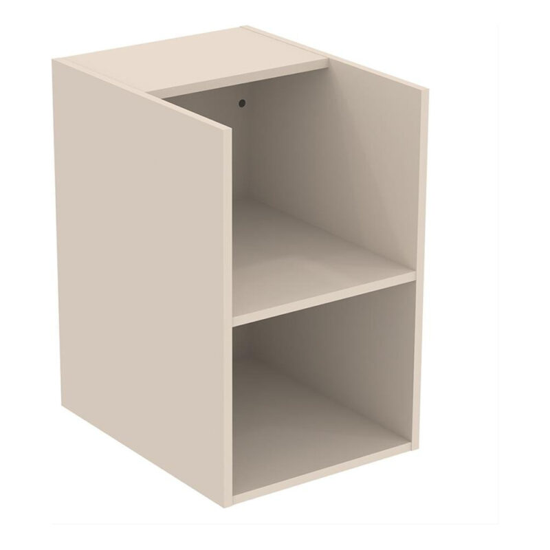 Ideal Standard i.life B Side Unit for Worktops 400mm 2 Shelves Matt Sandy Beige Ideal Standard i.life B Side Unit for Worktops 400mm 2 Shelves Matt Sandy Beige