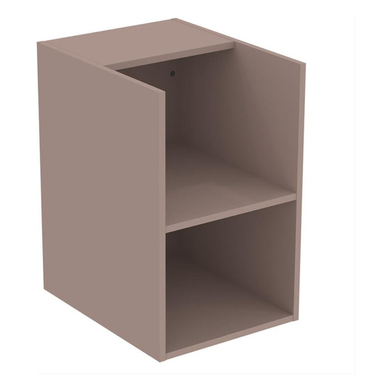 Ideal Standard i.life B Side Unit for Worktops 400mm 2 Shelves Matt Greige Ideal Standard i.life B Side Unit for Worktops 400mm 2 Shelves Matt Greige