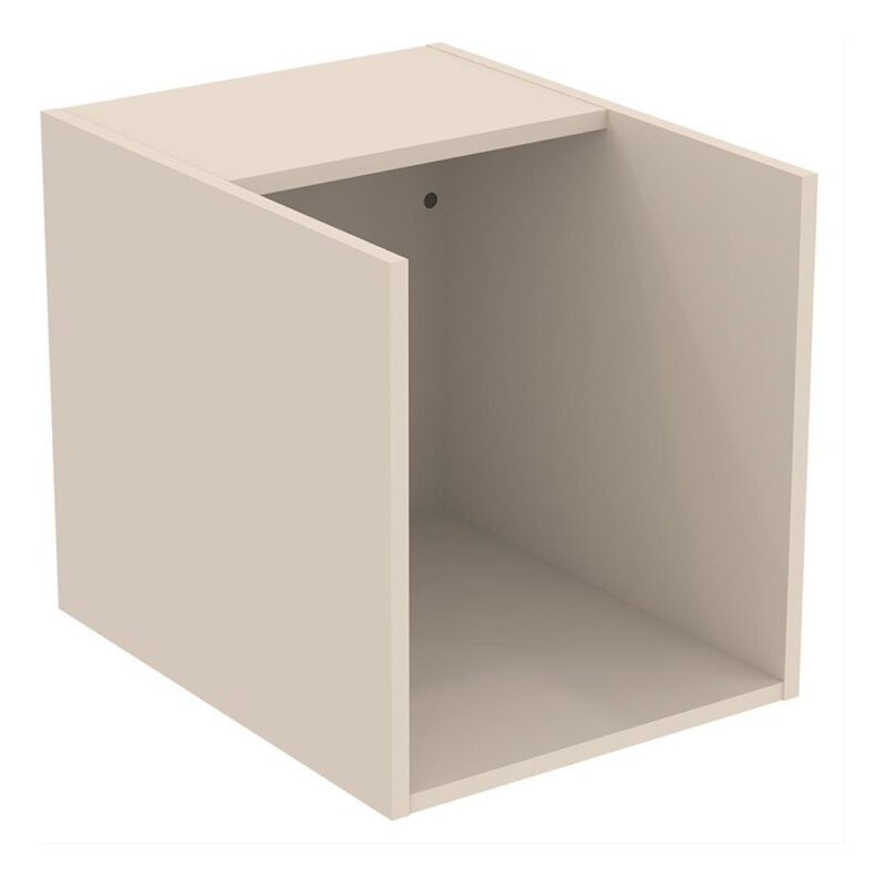 Ideal Standard i.life B Side Unit for Worktops 400mm 1 Shelf Matt Sandy Beige Ideal Standard i.life B Side Unit for Worktops 400mm 1 Shelf Matt Sandy Beige