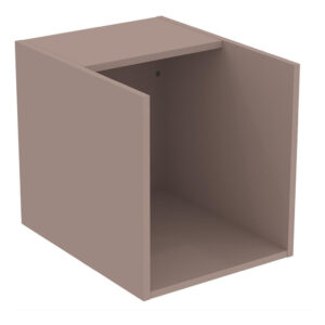 Ideal Standard i.life B Side Unit for Worktops 400mm 1 Shelf Matt Greige