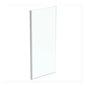Ideal Standard i.life Wetroom Panel with Bottom Profile 900mm Bright Silver