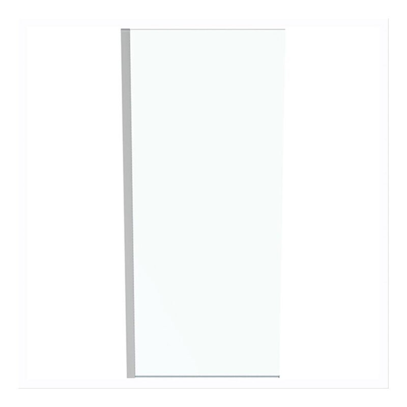 Ideal Standard i.life Wetroom Panel with Bottom Profile 900mm Bright Silver