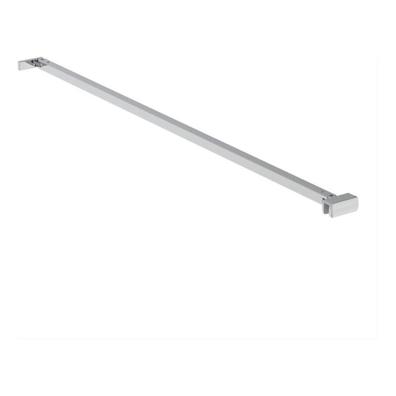 Ideal Standard i.life Wetroom Panel with Bottom Profile 900mm Bright Silver