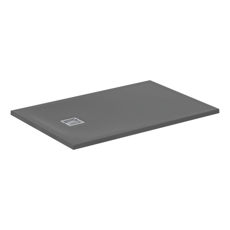 Ideal Standard Ultra Flat S+ 1200 x 800mm Grey Rectangular Shower Tray Ideal Standard Ultra Flat S+ 1200 x 800mm Grey Rectangular Shower Tray