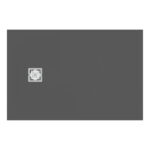 Ideal Standard Ultra Flat S+ 1200 x 800mm Grey Rectangular Shower Tray