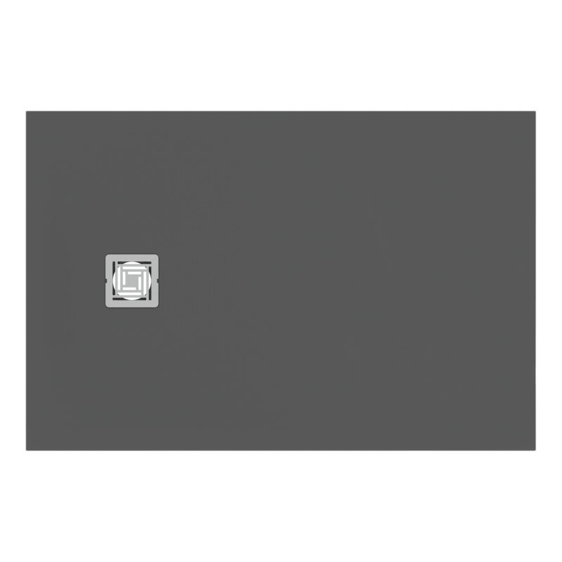 Ideal Standard Ultra Flat S+ 1200 x 800mm Grey Rectangular Shower Tray