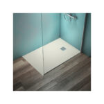 Ideal Standard Ultra Flat S+ 1200 x 800mm Sand Rectangular Shower Tray