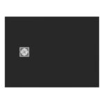 Ideal Standard Ultra Flat S+ 1200 x 900mm Black Rectangular Shower Tray