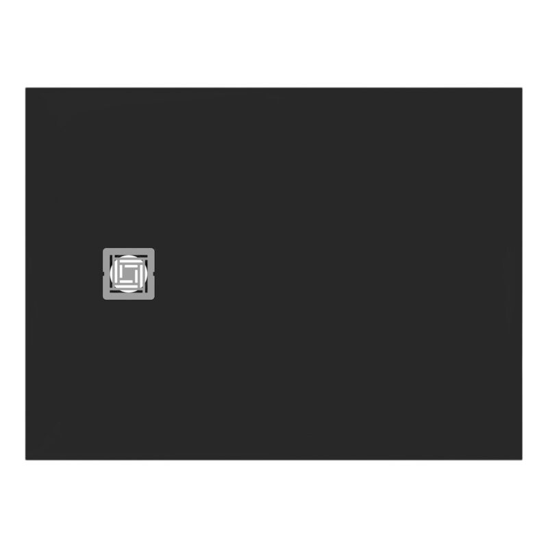 Ideal Standard Ultra Flat S+ 1200 x 900mm Black Rectangular Shower Tray