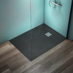 Ideal Standard Ultra Flat S+ 1200 x 900mm Black Rectangular Shower Tray