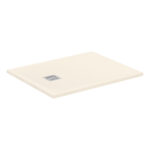 Ideal Standard Ultra Flat S+ 1000 x 800mm Sand Rectangular Shower Tray