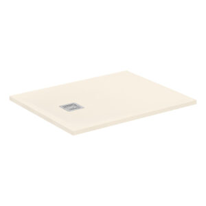 Ideal Standard Ultra Flat S+ 1000 x 800mm Sand Rectangular Shower Tray