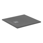 Ideal Standard Ultra Flat S+ 900 x 900mm Grey Square Shower Tray