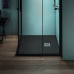 Ideal Standard Ultra Flat S+ 900 x 900mm Black Square Shower Tray