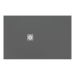 Ideal Standard Ultra Flat S+ 1400 x 900mm Grey Rectangular Shower Tray