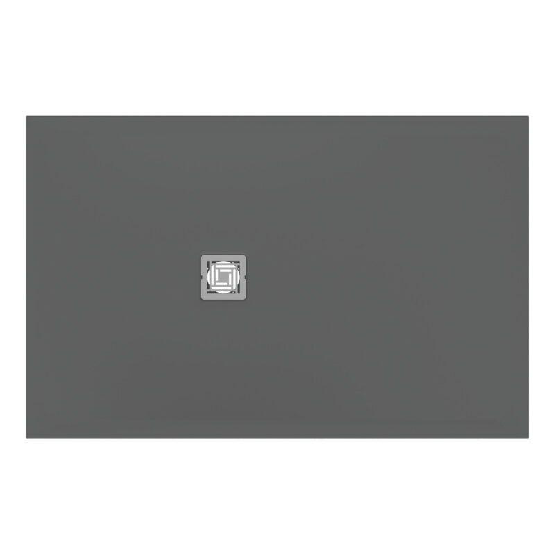 Ideal Standard Ultra Flat S+ 1400 x 900mm Grey Rectangular Shower Tray