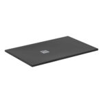 Ideal Standard Ultra Flat S+ 1400 x 900mm Black Rectangular Shower Tray
