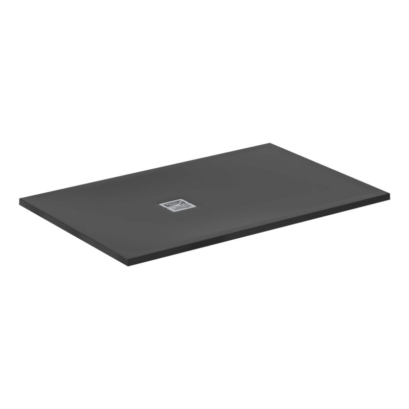 Ideal Standard Ultra Flat S+ 1400 x 900mm Black Rectangular Shower Tray Ideal Standard Ultra Flat S+ 1400 x 900mm Black Rectangular Shower Tray