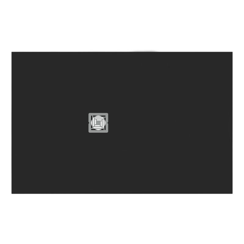 Ideal Standard Ultra Flat S+ 1400 x 900mm Black Rectangular Shower Tray