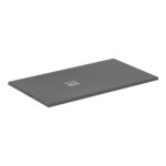 Ideal Standard Ultra Flat S+ 1400 x 800mm Grey Rectangular Shower Tray