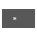 Ideal Standard Ultra Flat S+ 1400 x 800mm Grey Rectangular Shower Tray
