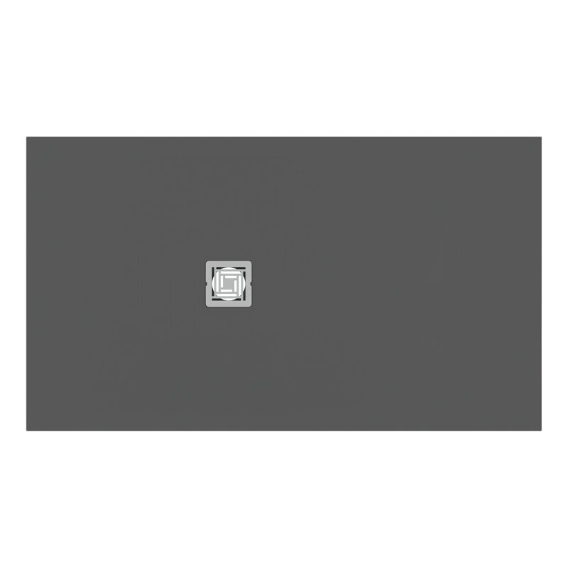 Ideal Standard Ultra Flat S+ 1400 x 800mm Grey Rectangular Shower Tray