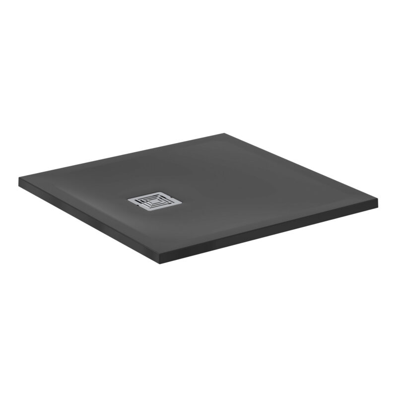 Ideal Standard Ultra Flat S+ 800 x 800mm Black Square Shower Tray Ideal Standard Ultra Flat S+ 800 x 800mm Black Square Shower Tray