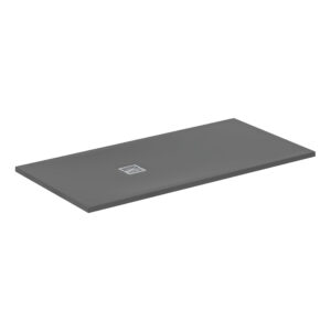 Ideal Standard Ultra Flat S+ 1600 x 800mm Grey Rectangular Shower Tray