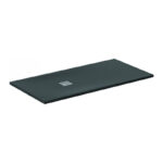 Ideal Standard Ultra Flat S+ 1600 x 800mm Black Rectangular Shower Tray