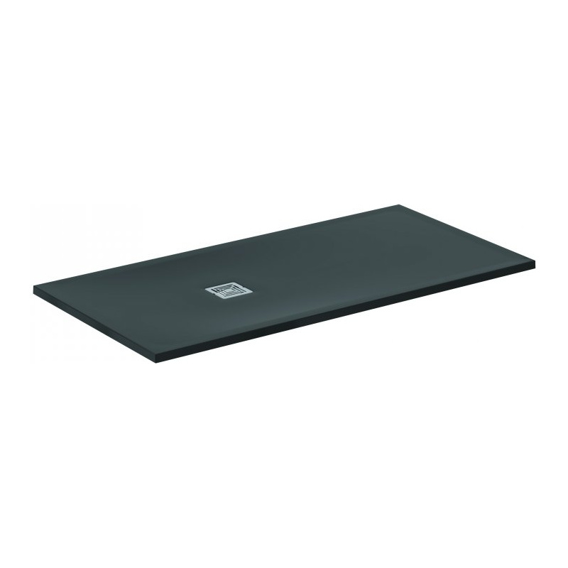 Ideal Standard Ultra Flat S+ 1600 x 800mm Black Rectangular Shower Tray Ideal Standard Ultra Flat S+ 1600 x 800mm Black Rectangular Shower Tray