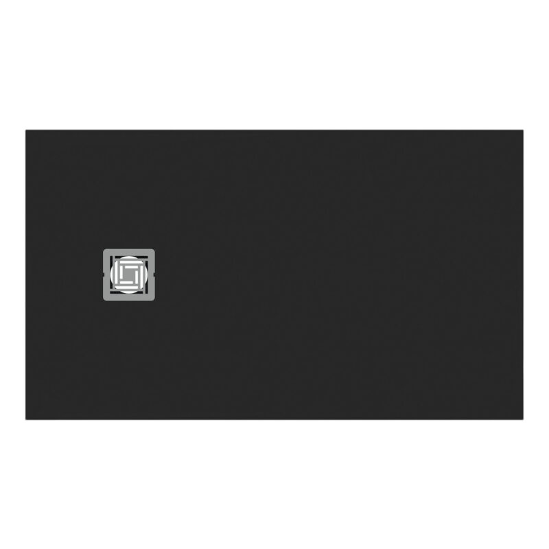 Ideal Standard Ultra Flat S+ 1200 x 700mm Black Rectangular Shower Tray