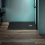Ideal Standard Ultra Flat S+ 1200 x 700mm Black Rectangular Shower Tray