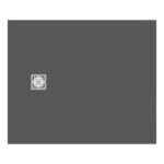 Ideal Standard Ultra Flat S+ 1200 x 1000mm Grey Rectangular Shower Tray