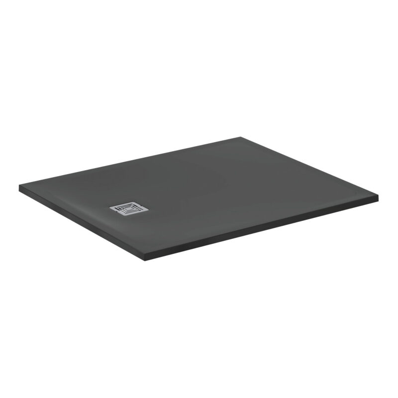 Ideal Standard Ultra Flat S+ 1200 x 1000mm Black Rectangular Shower Tray Ideal Standard Ultra Flat S+ 1200 x 1000mm Black Rectangular Shower Tray