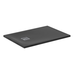 Ideal Standard Ultra Flat S+ 1000 x 700mm Black Rectangular Shower Tray
