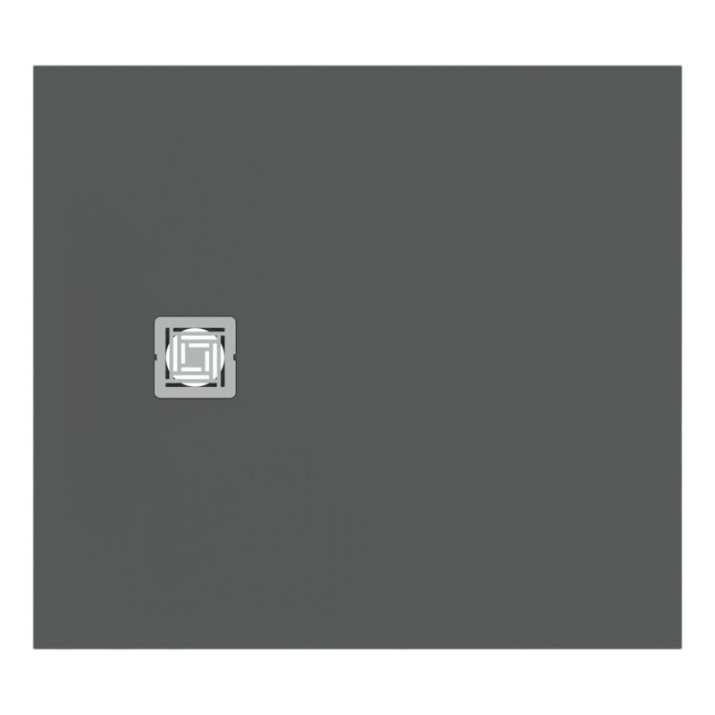 Ideal Standard Ultra Flat S+ 1000 x 900mm Grey Rectangular Shower Tray