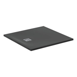 Ideal Standard Ultra Flat S+ 1000 x 1000mm Black Square Shower Tray