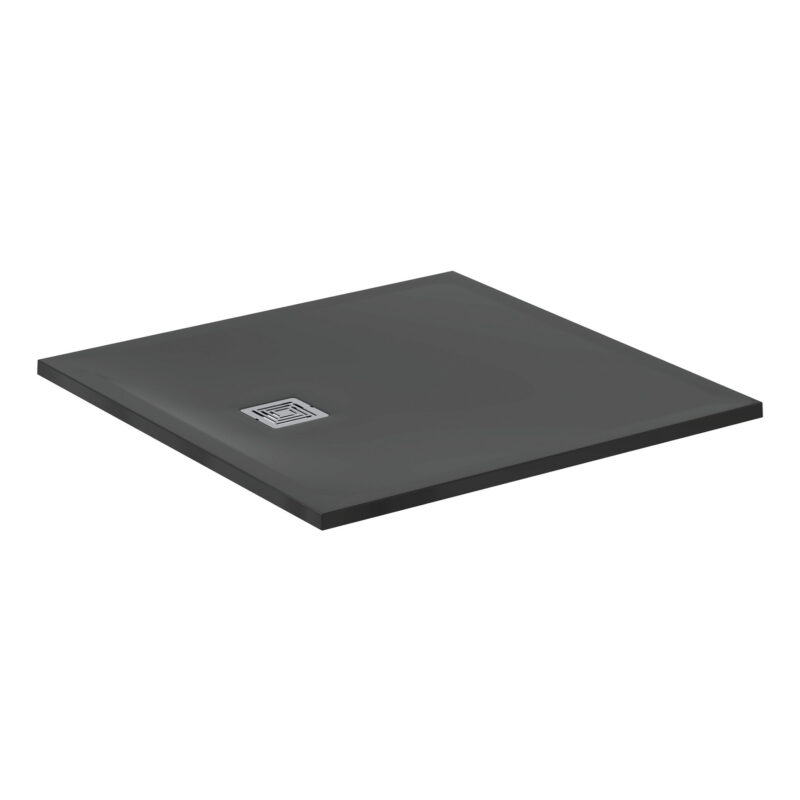Ideal Standard Ultra Flat S+ 1000 x 1000mm Black Square Shower Tray Ideal Standard Ultra Flat S+ 1000 x 1000mm Black Square Shower Tray