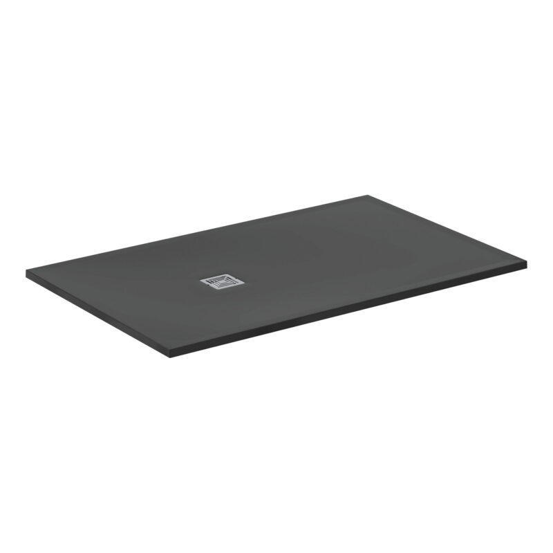 Ideal Standard Ultra Flat S+ 1600 x 1000mm Black Rectangular Shower Tray Ideal Standard Ultra Flat S+ 1600 x 1000mm Black Rectangular Shower Tray