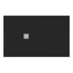 Ideal Standard Ultra Flat S+ 1600 x 1000mm Black Rectangular Shower Tray