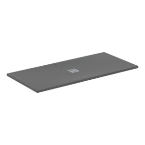 Ideal Standard Ultra Flat S+ 1700 x 800mm Grey Rectangular Shower Tray