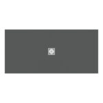 Ideal Standard Ultra Flat S+ 1700 x 800mm Grey Rectangular Shower Tray