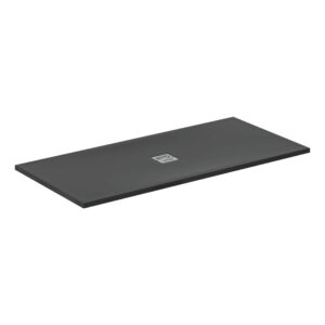 Ideal Standard Ultra Flat S+ 1700 x 800mm Black Rectangular Shower Tray