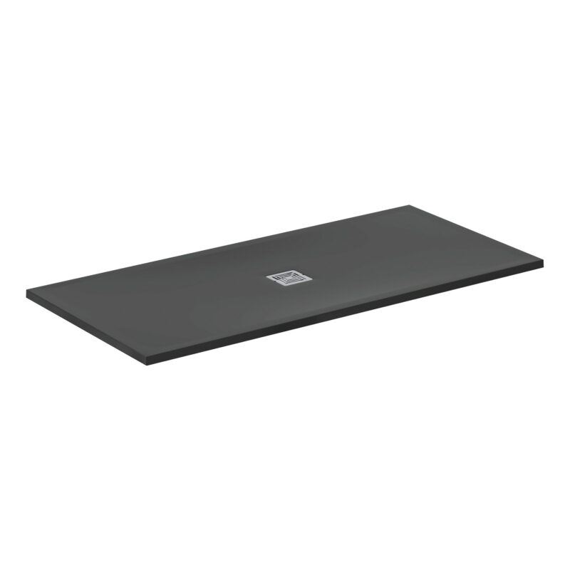 Ideal Standard Ultra Flat S+ 1700 x 800mm Black Rectangular Shower Tray Ideal Standard Ultra Flat S+ 1700 x 800mm Black Rectangular Shower Tray