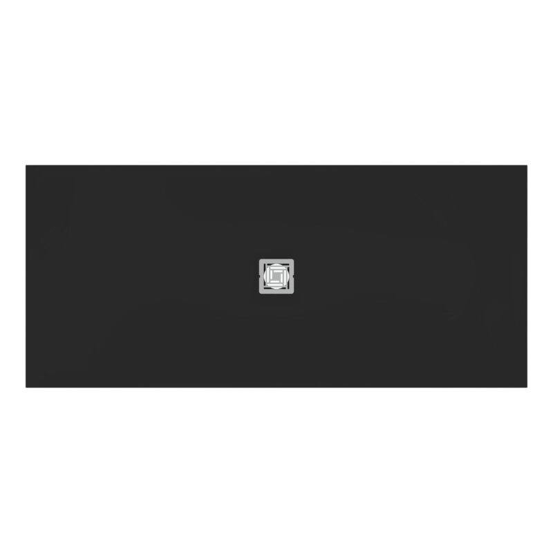 Ideal Standard Ultra Flat S+ 1800 x 800mm Black Rectangular Shower Tray